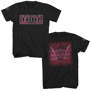 Tool Three Red Faces Unisex Tshirt Gift For Fan 2 Sided